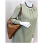 GUCCI Rajah Large Leather Tote Shoulder Bag Brown 537219