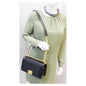 CHANEL Le Boy Small Caviar Leather Shoulder Bag Black