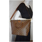 LOUIS VUITTON Belmont Damier Ebene Shoulder Bag Brown