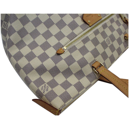 LOUIS VUITTON Iena PM Damier Azur Shoulder Bag White