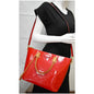 LOUIS VUITTON Montebello MM Monogram Vernis Shoulder Bag Cerise