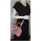 LOUIS VUITTON Alma BB Patent Leather Shoulder Bag Rose Blush