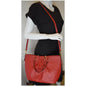 LOUIS VUITTON Mazarine MM Monogram Empreinte Shoulder Bag Red