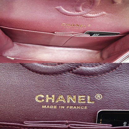 CHANEL Classic Double Flap Small Leather Shoulder Bag Black - Hot Deals