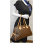 LOUIS VUITTON Montorgueil GM Monogram Canvas Shoulder Bag Brown
