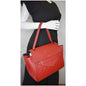 LOUIS VUITTON Trocadero Monogram Empreinte Leather Shoulder Bag Red