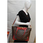 LOUIS VUITTON Estrela NM Monogram Canvas Shoulder Bag Coquelicot