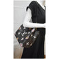 LOUIS VUITTON NeoNoe MM Wild At Heart Monogram Canvas Shoulder Bag Black