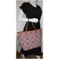 LOUIS VUITTON Neverfull MM Since 1854 Jacquard Shoulder Bag Bordeaux Red