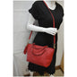 GUCCI Soho Leather Top Handle Shoulder Bag Red 369176