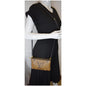 LOUIS VUITTON Double Zip Pochette Reverse Monogram Giant Shoulder Bag Brown