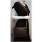 LOUIS VUITTON Lorette Monogram Canvas Shoulder Bag Brown