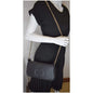 GUCCI Soho Chain Flap Leather Shoulder Bag Black 536224
