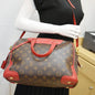 LOUIS VUITTON Retiro NM Monogram Canvas 2Way Shoulder Bag Red