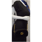 GUCCI GG Marmont Small Velvet Shoulder Bag Black 447632
