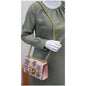 GUCCI Padlock Star Small Embroidered Shoulder Bag Pink 432182 - 25% OFF