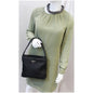 PRADA Tessuto City Nylon Shoulder Bag Black