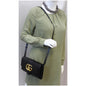 GUCCI Arli Small Leather Shoulder Bag Black 550129