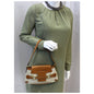 BURBERRY Old Flap Shoulder Bag Brown
