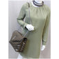 YVES SAINT LAURENT Matelasse Loulou Monogram Calfskin Shoulder Bag Grey