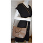 LOUIS VUITTON Mazarine PM Monogram Empreinte Shoulder Bag Taupe