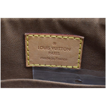 LOUIS VUITTON Tulum GM Monogram Canvas Shoulder Bag Brown