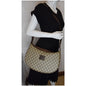 GUCCI Vintage GG Supreme Canvas Shoulder Bag Beige