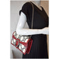 GUCCI Dionysus GG Tweed Small Shoulder Bag Cerise 400249