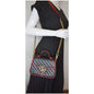 GUCCI GG Marmont Mini Top Handle Shoulder Bag 583571 Black/Cerise