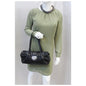 Prada Black Lambskin Leather Shoulder Bag