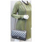 CHANEL Jumbo Calfskin Leather Double Flap Silver Shoulder Bag
