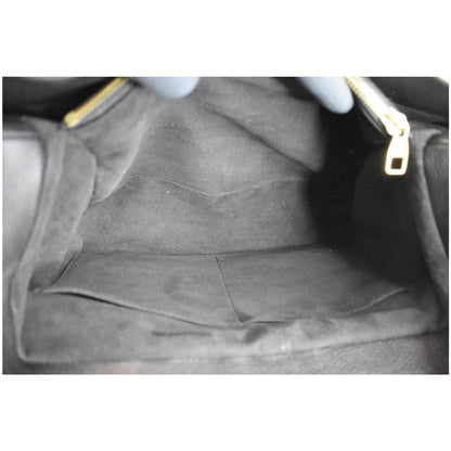 LOUIS VUITTON Olympe Monogram Canvas Satchel Shoulder Bag Black