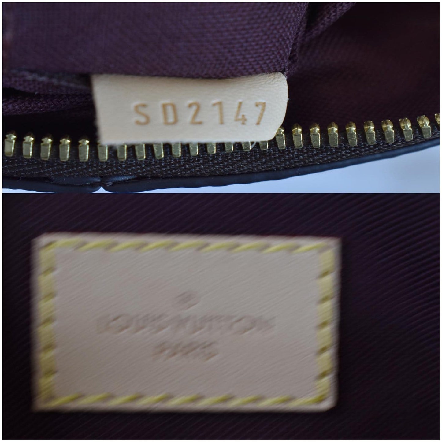 LOUIS VUITTON  Turenne PM Monogram Canvas Shoulder Bag Brown