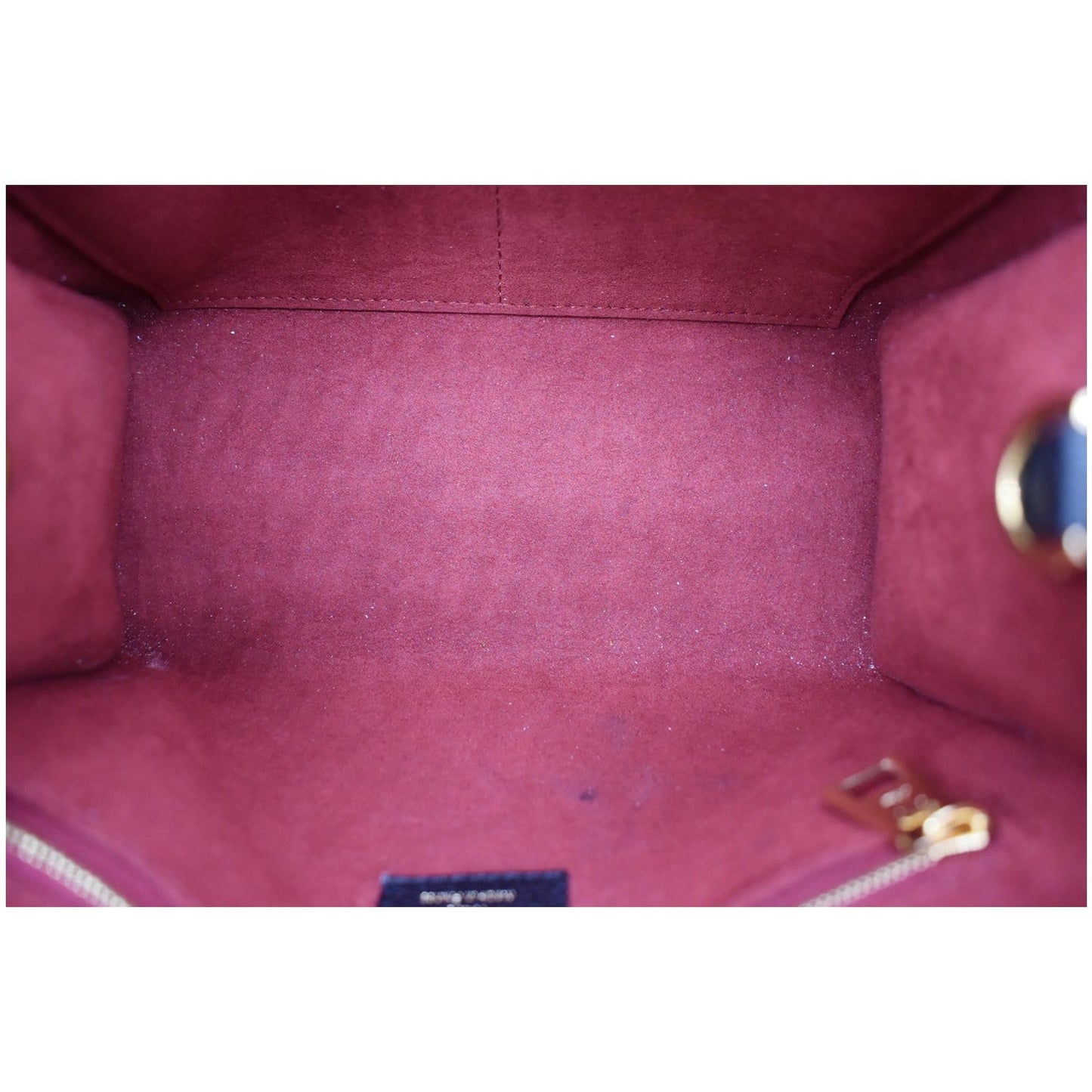 LOUIS VUITTON Onthego PM Bicolor Monogram Empreinte Shoulder Bag Black
