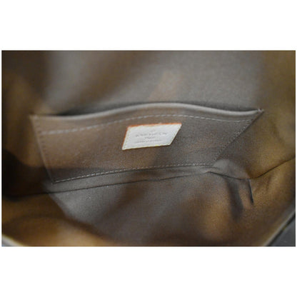 LOUIS VUITTON Marelle PM Monogram Canvas Shoulder Bag Brown
