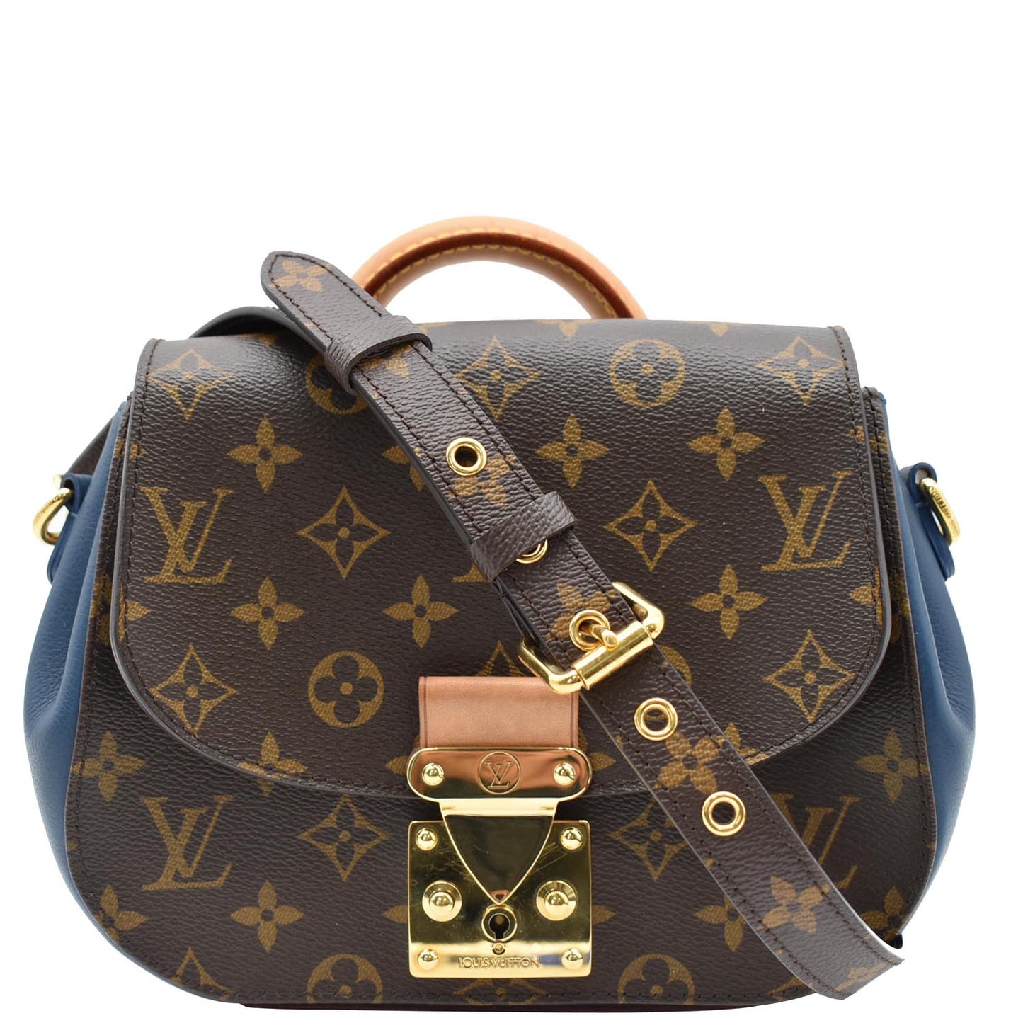 LOUIS VUITTON Eden PM Monogram Canvas Shoulder Bag Brown