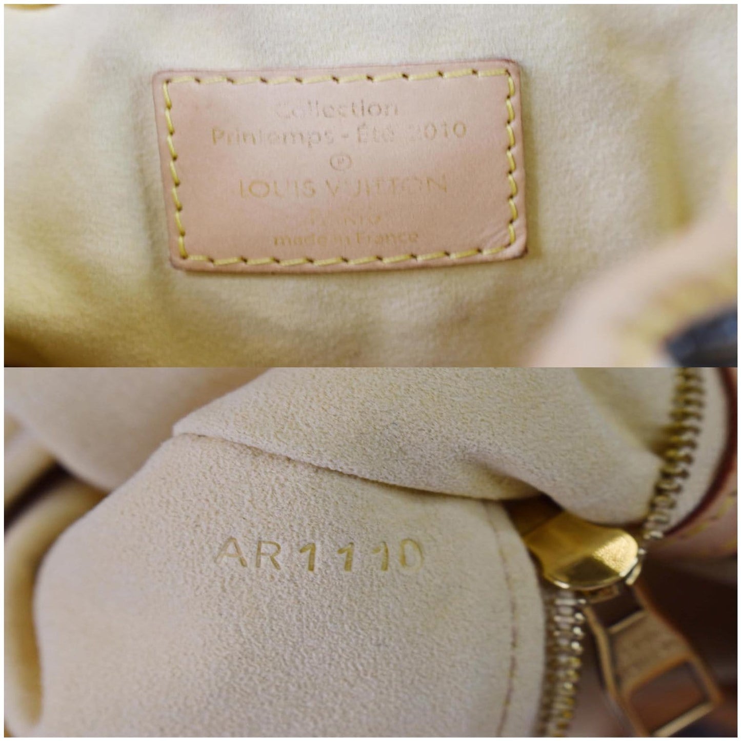 LOUIS VUITTON Eden Neo Coated Canvas Shoulder Bag Gold