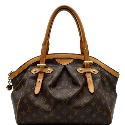 LOUIS VUITTON Tivoli GM Monogram Canvas Shoulder Bag Brown