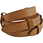 LOUIS VUITTON Adjustable Leather Shoulder Strap Brown