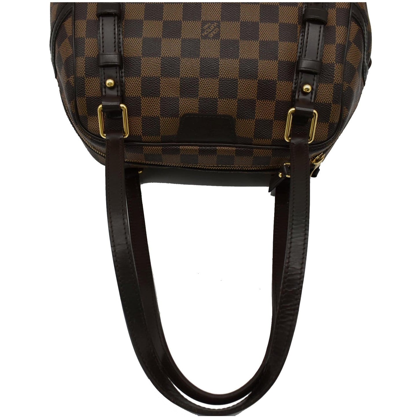 LOUIS VUITTON Rivington PM Damier Ebene Shoulder Bag Brown