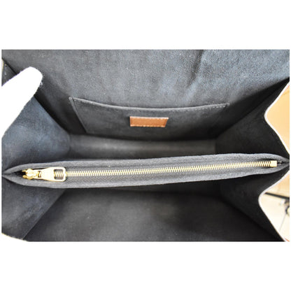 LOUIS VUITTON Dauphine MM Monogram Reverse Canvas Shoulder Bag Brown
