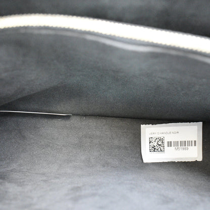 LOUIS VUITTON Very One Handle Calfskin Monogram Shoulder Bag Black