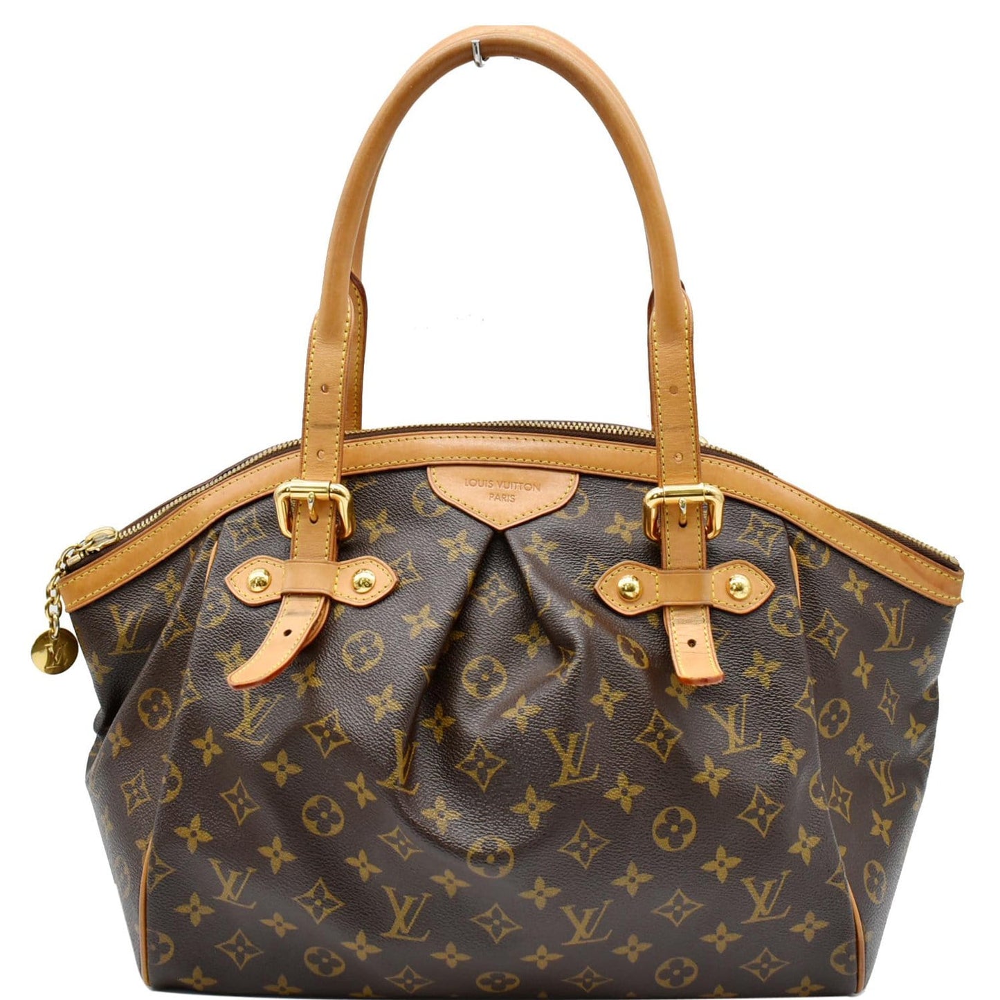 LOUIS VUITTON Tivoli GM Monogram Canvas Shoulder Bag Brown