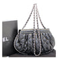 CHANEL Chain Around Quilted Leather Flap Shoulder Crossbody Bag Black