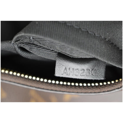 LOUIS VUITTON Odeon NM MM Monogram Canvas Shoulder Bag Black/Brown