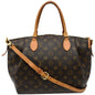 LOUIS VUITTON Turenne MM Monogram Canvas 2Way Shoulder Bag Brown