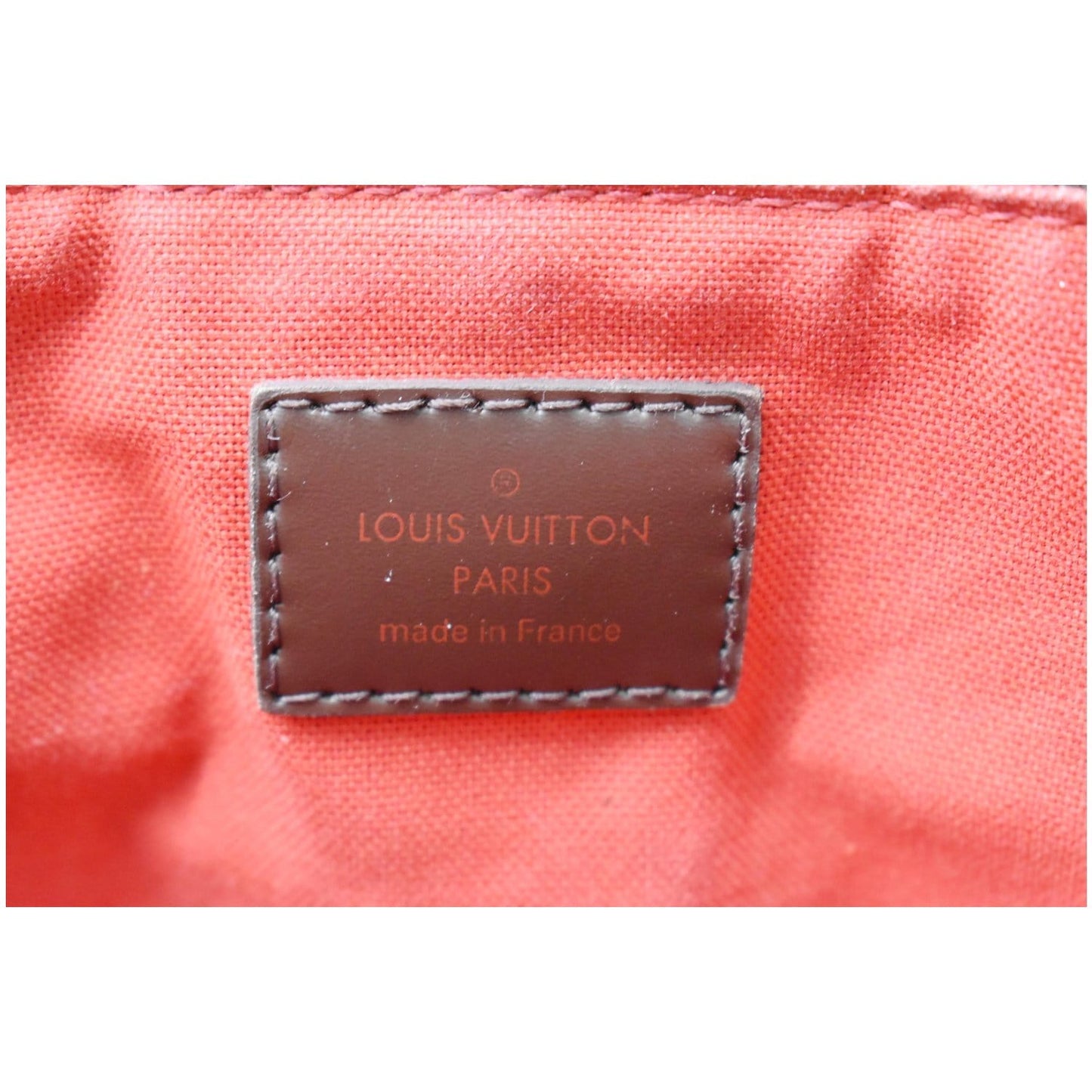 LOUIS VUITTON Siena MM Damier Ebene Shoulder Bag Brown