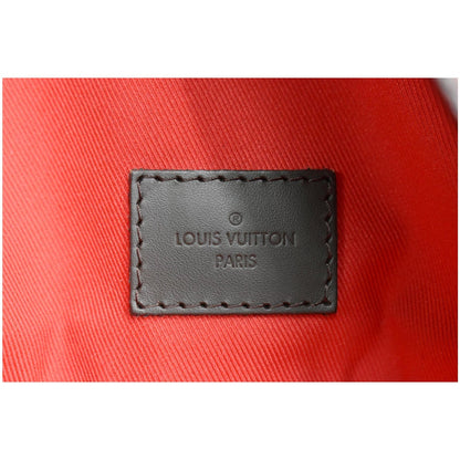 LOUIS VUITTON Graceful MM Damier Ebene Shoulder Bag Brown