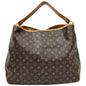LOUIS VUITTON Delightful GM Monogram Canvas Shoulder Bag Brown