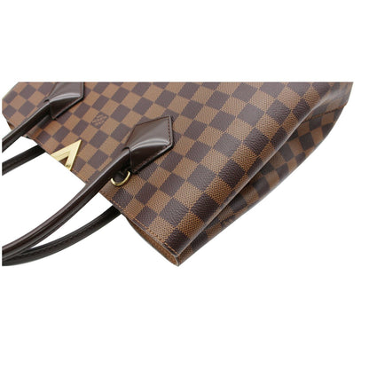 LOUIS VUITTON Kensington Damier Ebene Shoulder Bag Brown